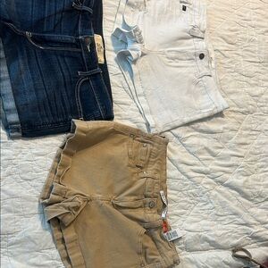 Hollister Blue Denim Shorts